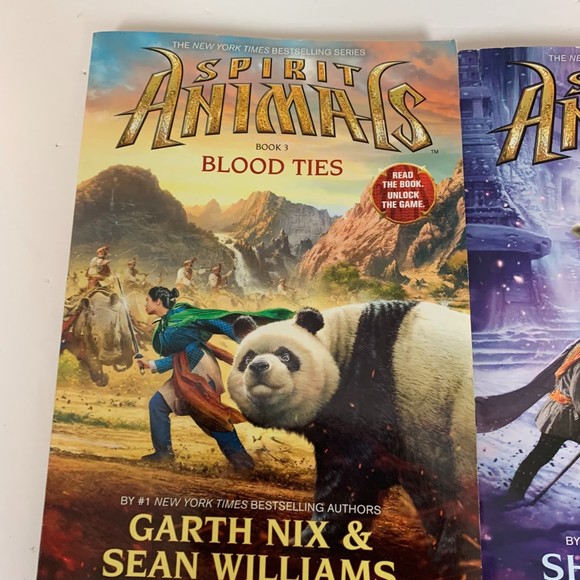 Spirit Animals Books 3,4,7 Paperback Blood Ties / Fire & Ice / The Evertree - Picture 3 of 5